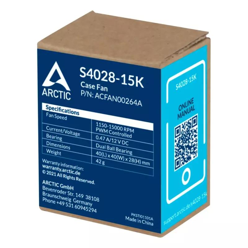 ARCTIC S4028-15K - 40 mm Server Fan