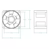 ARCTIC S4028-15K - 40 mm Server Fan