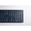 CHERRY KW 9100 SLIM keyboard Universal RF Wireless + Bluetooth QWERTZ German Black