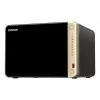 QNAP TS-664 NAS Tower Intel® Celeron® N5095 8 GB DDR4 0 TB QNAP QTS Black, Bronze