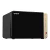 QNAP TS-664 NAS Tower Intel® Celeron® N5095 8 GB DDR4 0 TB QNAP QTS Black, Bronze