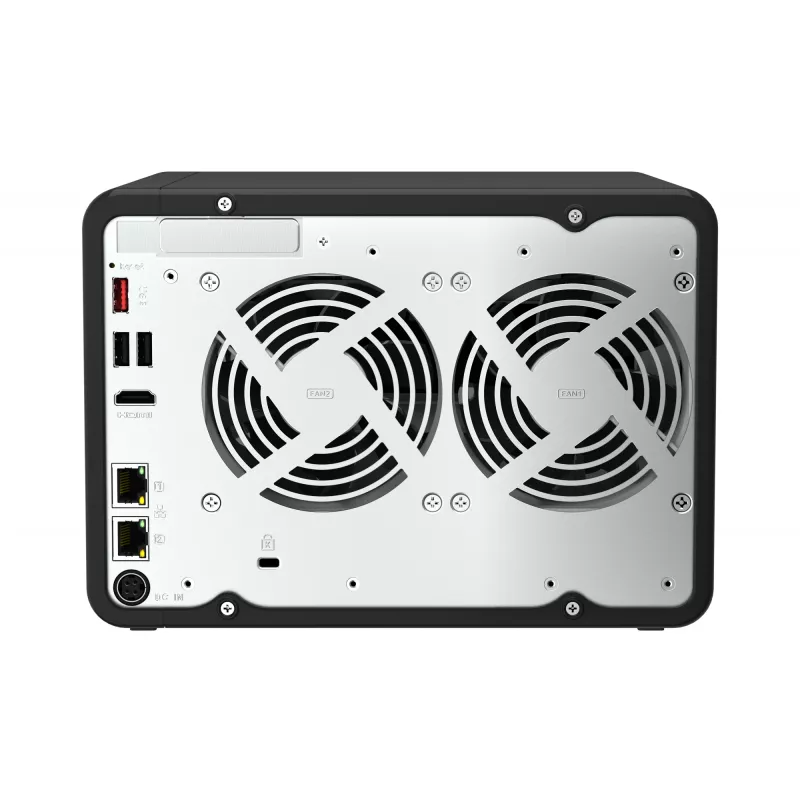 QNAP TS-664 NAS Tower Intel® Celeron® N5095 8 GB DDR4 0 TB QNAP QTS Black, Bronze