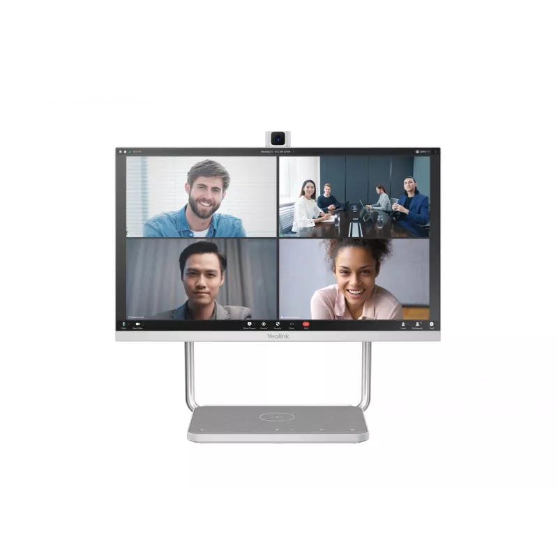 Video collaboration bar Yealink DeskVision A24 Grey Silver