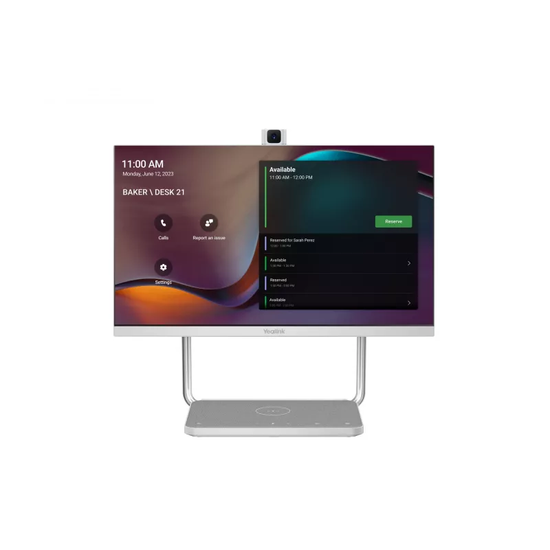Video collaboration bar Yealink DeskVision A24 Grey Silver