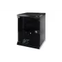 DIGITUS Wall Mounting Cabinet 312x300mm (10in) 9U 464x312x300 mm black