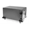 DIGITUS Charging trolley, 16 charge bases, 14in, black 384 x 550 x 375 mm, electr. lock, incl. USB, fan