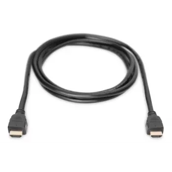 DIGITUS HDMI Ultra High Speed connection cable, type A M/M, 1m w/Ethernet, UHD 8K 60p, black