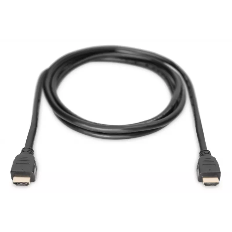 DIGITUS HDMI Ultra High Speed connection cable, type A M/M, 1m w/Ethernet, UHD 8K 60p, black