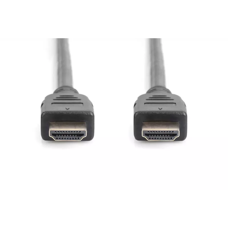 DIGITUS HDMI Ultra High Speed connection cable, type A M/M, 1m w/Ethernet, UHD 8K 60p, black