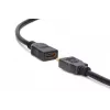 DIGITUS HDMI High Speed extension cable, type A M/F, 3m w/Ethernet, Ultra HD 24p, gold black