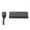 DIGITUS Ultra Slim HDMI Splitter, 1x2, 4K/60Hz HDR, HDCP 2.2, 18 Gbps, Micro USB powered