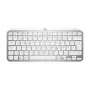 LOGITECH Minimalist Wireless Illuminated Keyboard - MX KEYS MINI - Pale Gray - Qwertz Deutsch