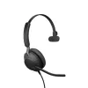 Jabra Evolve2 40 SE USB-A, UC Mono, Wired, Calls/Music, 20 - 20000 Hz, 113 g, Headset, Black