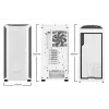PC Case be quiet! Shadow Base 800 DX White Midi Tower