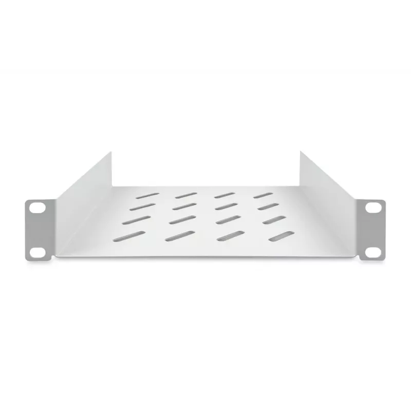 DIGITUS Shelf 1U 10in 44x254x200mm RAL 7035 grey