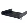 DIGITUS Shelf 1U 10in 44x254x200mm RAL 7035 Black