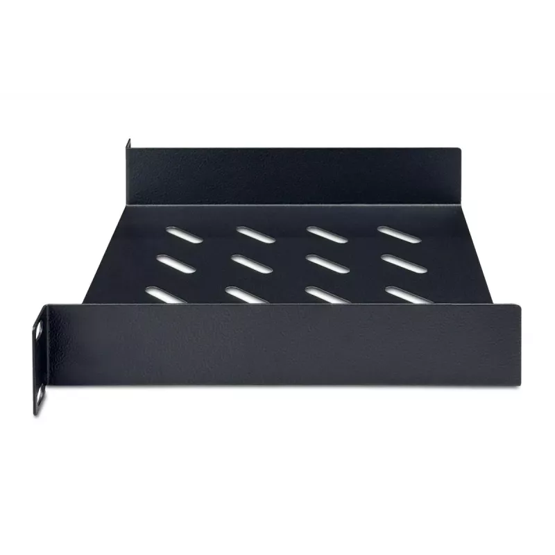 DIGITUS Shelf 1U 10in 44x254x200mm RAL 7035 Black