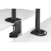 DIGITUS Montior arm with notebook tray 17-32in, 9 kg. Max - clamp or grommet mount