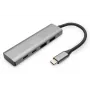 DIGITUS USB-C 4 Port HUB 2x USB-A + 2x USB-C Gen2