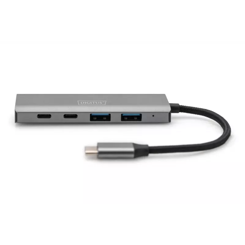 DIGITUS USB-C 4 Port HUB 2x USB-A + 2x USB-C Gen2