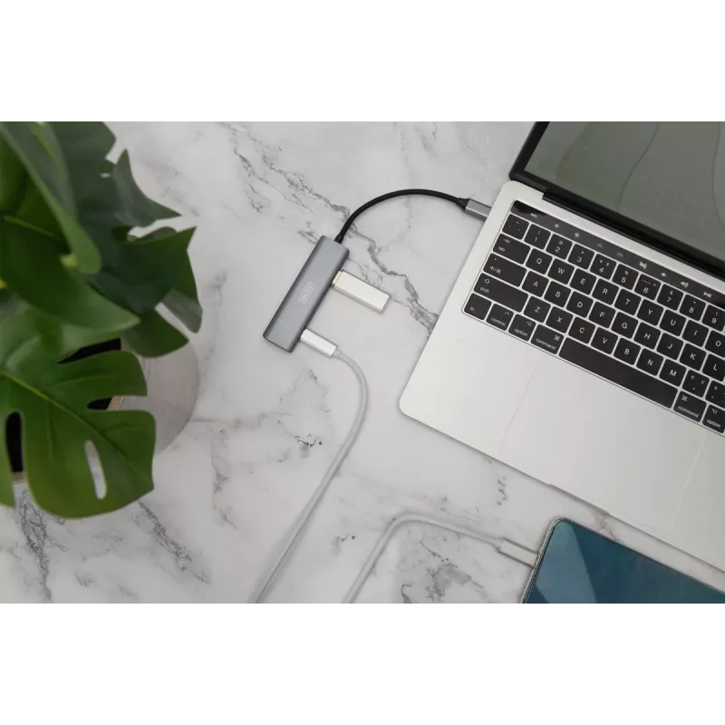 DIGITUS USB-C 4 Port HUB 2x USB-A + 2x USB-C Gen2