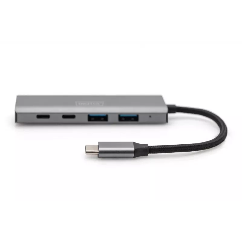 DIGITUS USB-C 4 Port HUB 2x USB-A + 2x USB-C Gen2