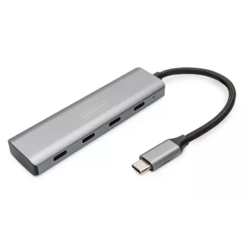 DIGITUS USB-C 4 Port HUB 4x USB-C 3.1 Gen1. 5Gbps