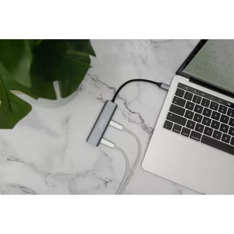 DIGITUS USB-C 4 Port HUB 4x USB-C 3.1 Gen1. 5Gbps