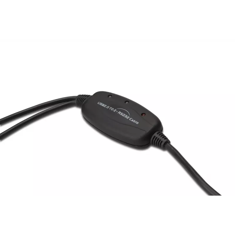 DIGITUS USB 2.0 To 2x Rs232 Cable 1.5m