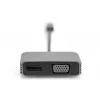 DIGITUS USB Type-CT 4K 2-in-1 DisplayPort + VGA Graphics Adapter