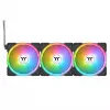 THERMALTAKE PC Cooling Fan - SWAFAN EX14 ARGB Sync TT Premium Edition - 14cm - Black - 3 Pack