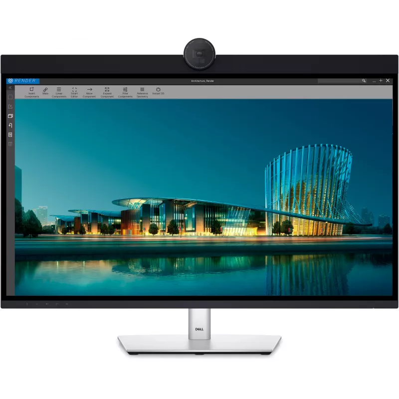 DELL UltraSharp U3224KBA computer monitor 80 cm (31.5 inch) 6144 x 3456 pixels 6K Ultra HD LCD Black, Silver