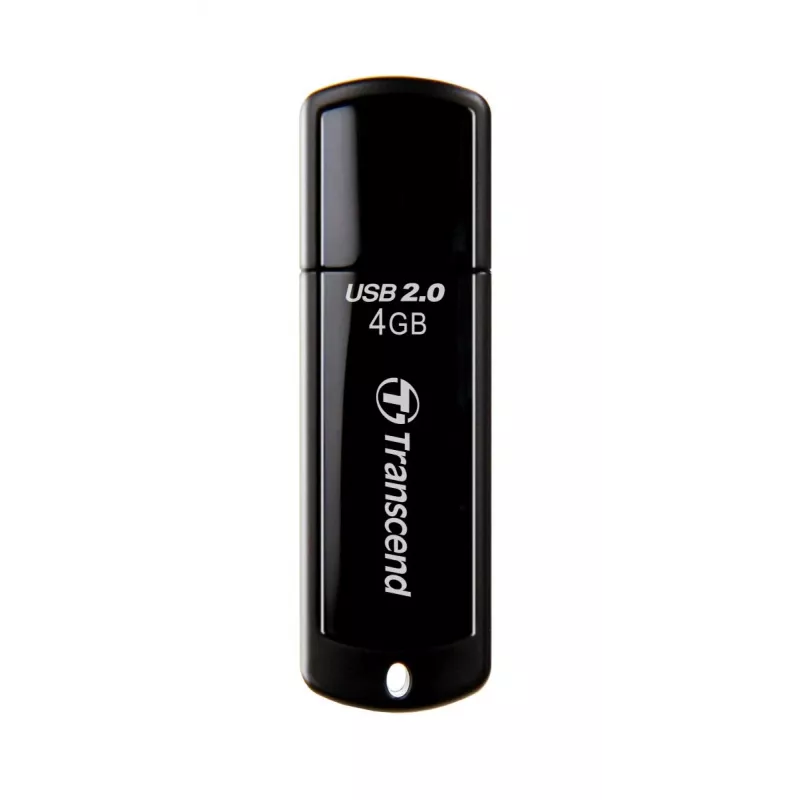 TRANSCEND Jetflash 350 - 4GB USB Stick - USB 2.0 - Black