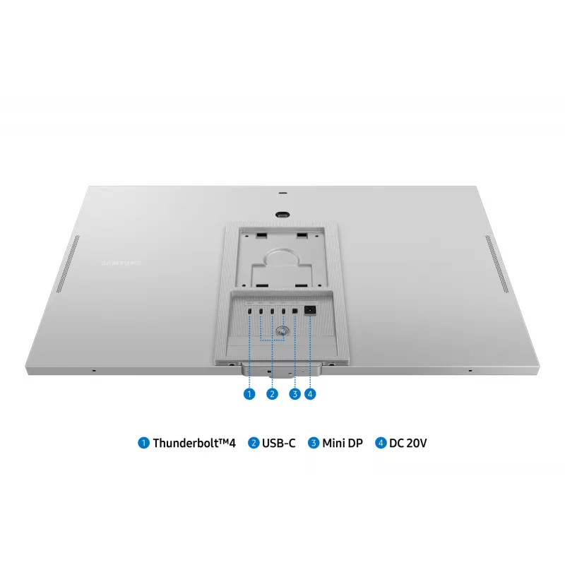 Samsung S90PC computer monitor 68.6 cm (27 inch) 5120 x 2880 pixels 5K Ultra HD LCD Silver
