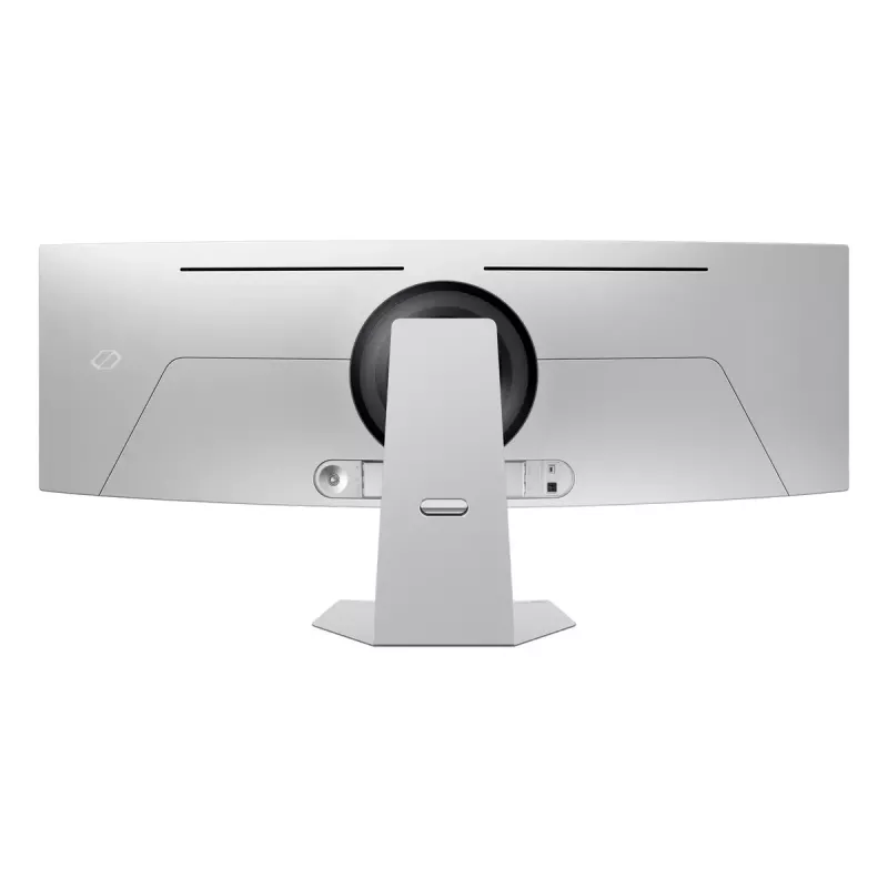 Samsung G95SC computer monitor 124.5 cm (49 inch) 5120 x 1440 pixels Dual QHD OLED Silver