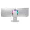Samsung G95SC computer monitor 124.5 cm (49 inch) 5120 x 1440 pixels Dual QHD OLED Silver