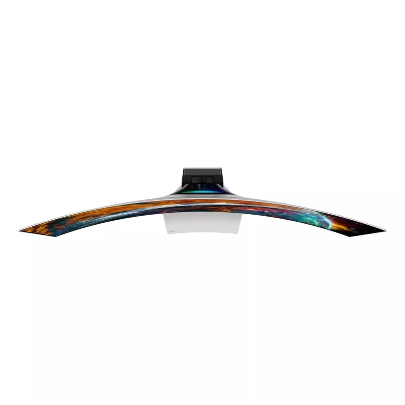 Samsung G95SC computer monitor 124.5 cm (49 inch) 5120 x 1440 pixels Dual QHD OLED Silver