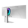 Samsung G95SC computer monitor 124.5 cm (49 inch) 5120 x 1440 pixels Dual QHD OLED Silver