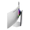 Samsung G95SC computer monitor 124.5 cm (49 inch) 5120 x 1440 pixels Dual QHD OLED Silver