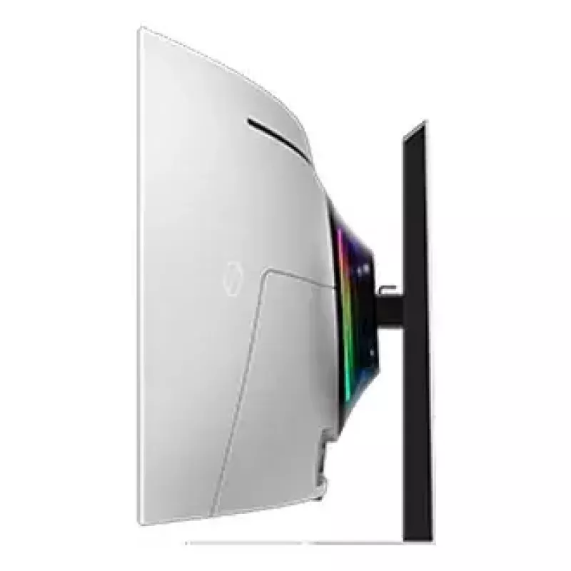 Samsung G95SC computer monitor 124.5 cm (49 inch) 5120 x 1440 pixels Dual QHD OLED Silver