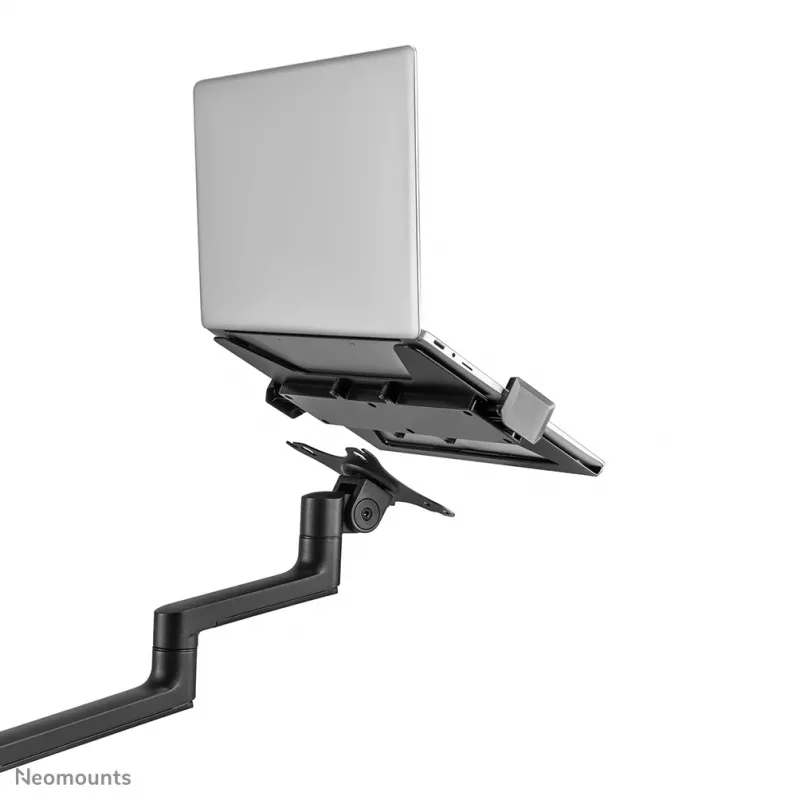 Neomounts DS20-425BL2 Monitor arm with laptop holder 17-27 inch - space saving