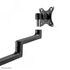 Neomounts DS20-425BL2 Monitor arm with laptop holder 17-27 inch - space saving