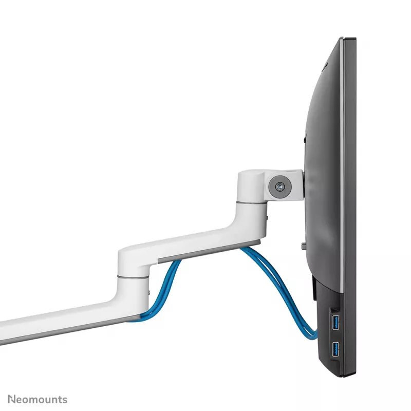 Neomounts DS60-425WH2 Monitor arm 17-27 inch - space saving