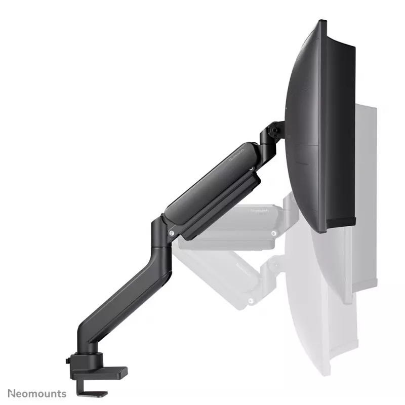 Neomounts DS70PLUS-450BL1 Monitor arm 17-49 inch - gas spring - Topfix - 180°-stop