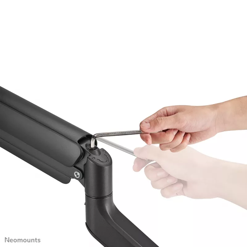 Neomounts DS70PLUS-450BL1 Monitor arm 17-49 inch - gas spring - Topfix - 180°-stop