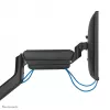Neomounts DS70PLUS-450BL1 Monitor arm 17-49 inch - gas spring - Topfix - 180°-stop