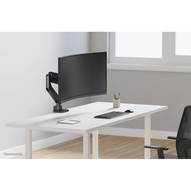 Neomounts DS70PLUS-450BL1 Monitor arm 17-49 inch - gas spring - Topfix - 180°-stop
