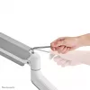 Neomounts DS70PLUS-450WH1 Monitor arm 17-49 inch - gas spring - Topfix - 180°-stop