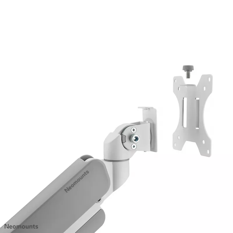 Neomounts DS70PLUS-450WH1 Monitor arm 17-49 inch - gas spring - Topfix - 180°-stop