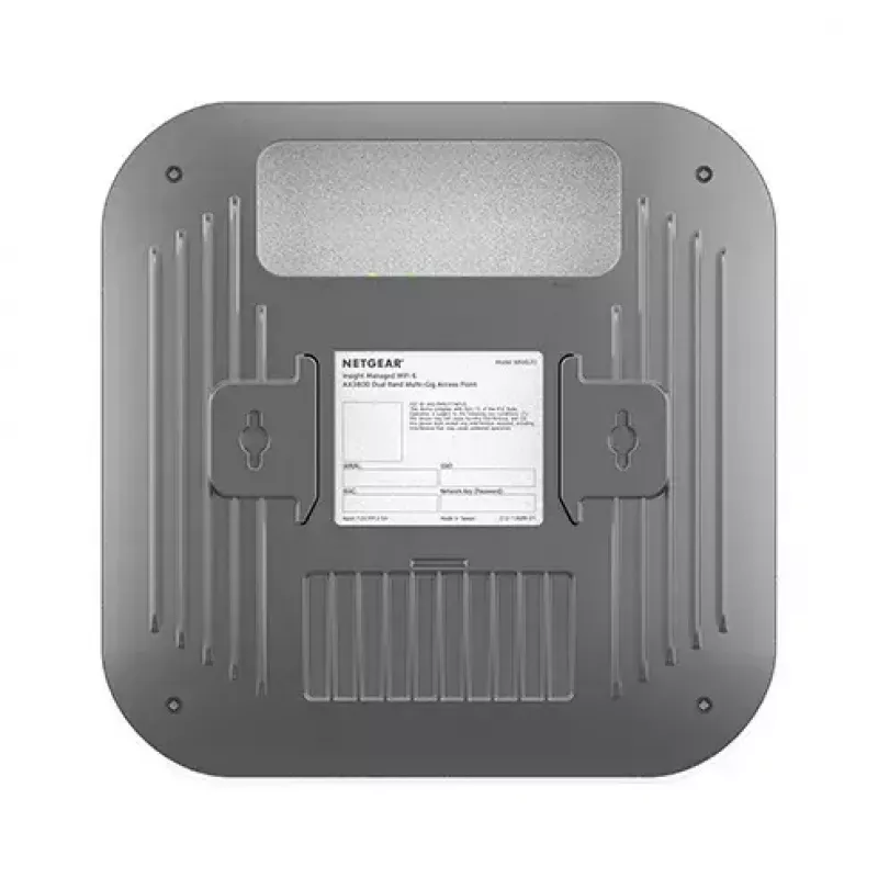NETGEAR Insight Cloud Managed WiFi 6 AX3600 Dual Band Access Point (WAX620) 3600 Mbit/s White Power over Ethernet (PoE)